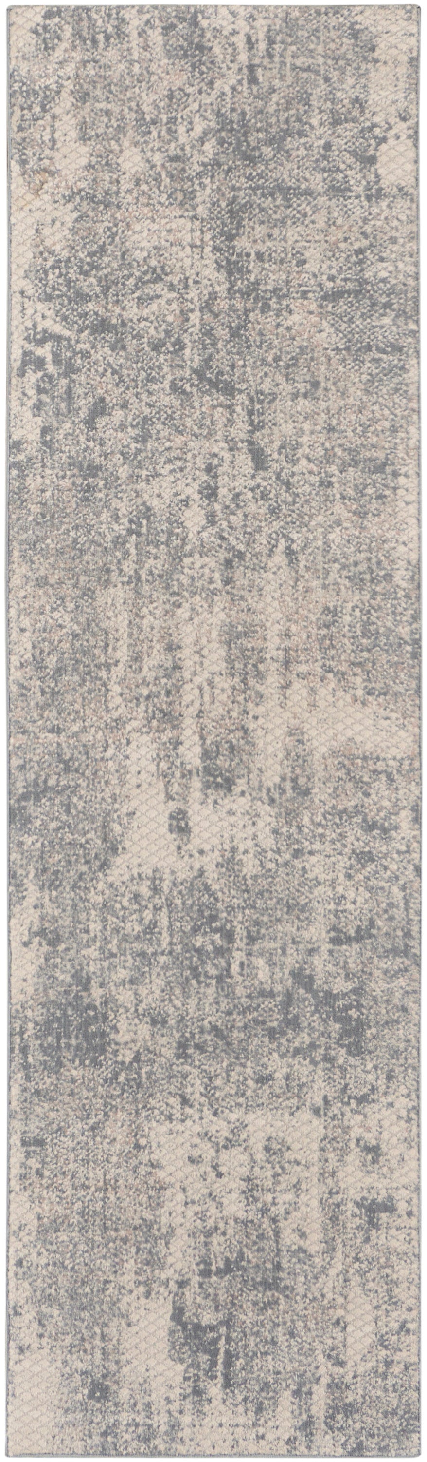 Nourison Home Exhale EXL01 Light Grey Contemporary Power-loomed Rug