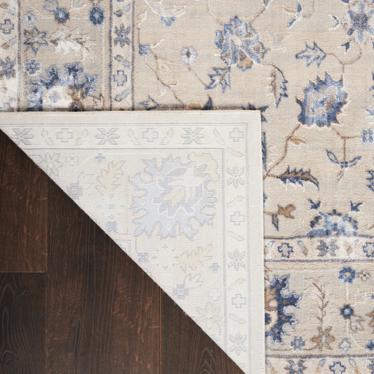Nourison Home Silky Textures Ivory Traditional