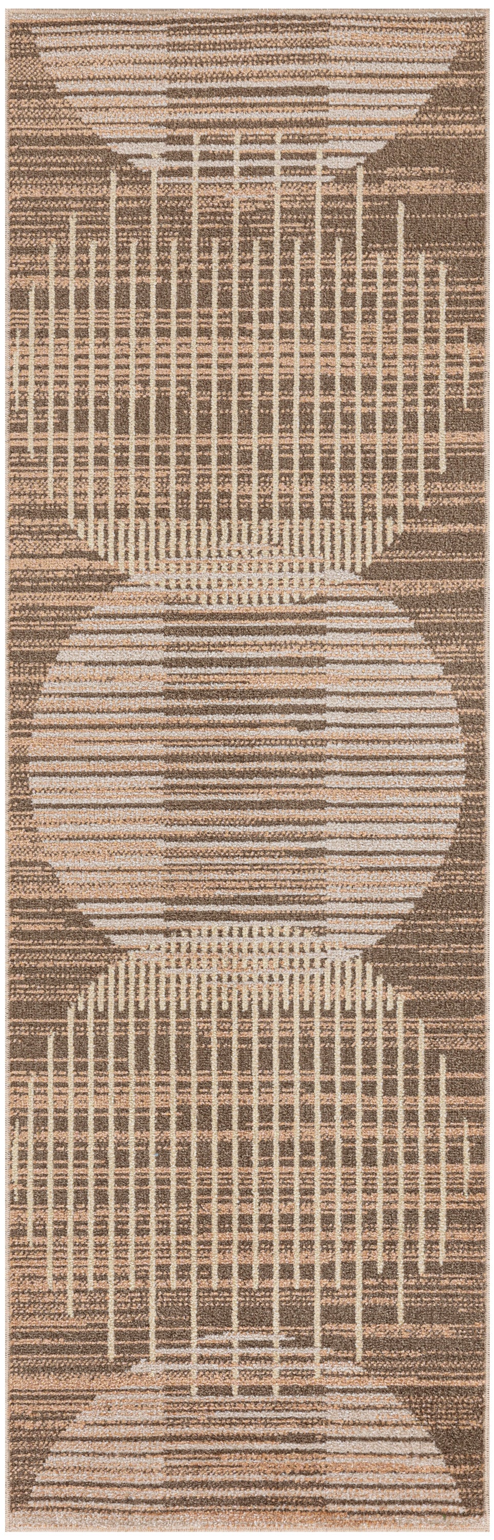 Nourison Home Astra Machine Washable ASW03 Latte Contemporary Power-loomed Rug