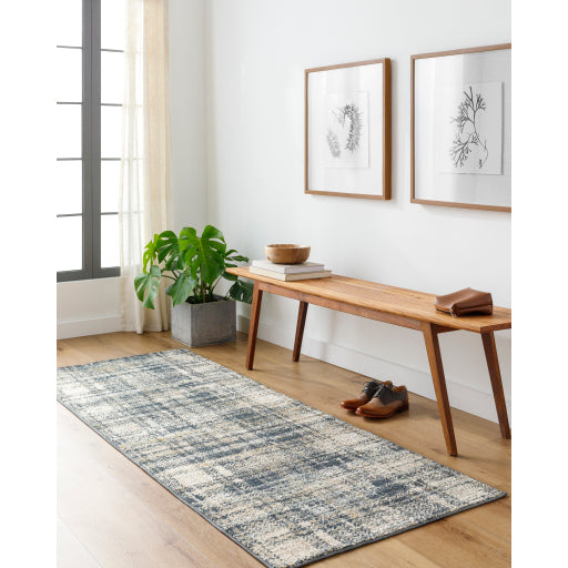 Surya Beckham BCM-2330 Charcoal Modern Machinemade Rug