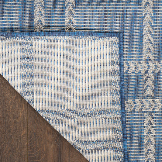 Nourison Home Horizon Indoor/Outdoor Navy Contemporary