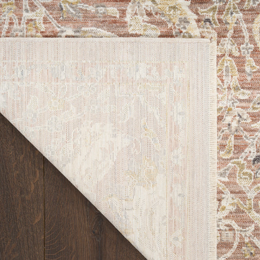 Nourison Home Antique Fusion Brick Traditional