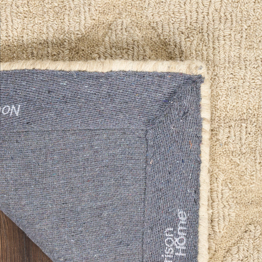 Nourison Home Wool Haven Beige Contemporary