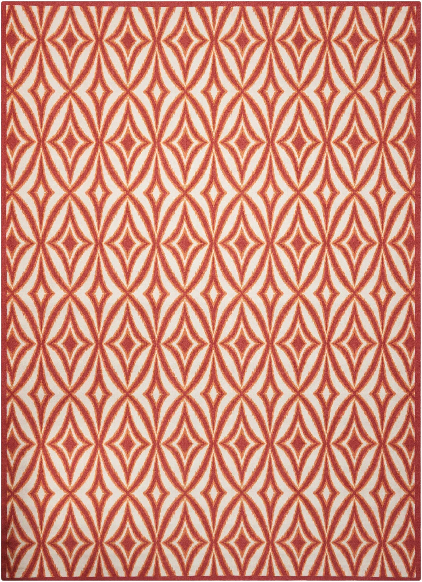 Waverly Sun N Shade SND19 Campari Contemporary Power-Loomed Rug