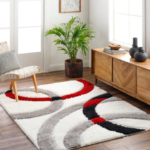 Surya Bologna BOG-2306 Off-White Modern Machinemade Rug