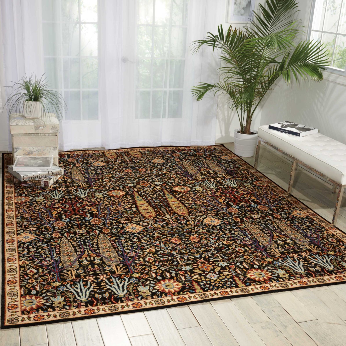 Nourison Home Timeless Navy Traditional