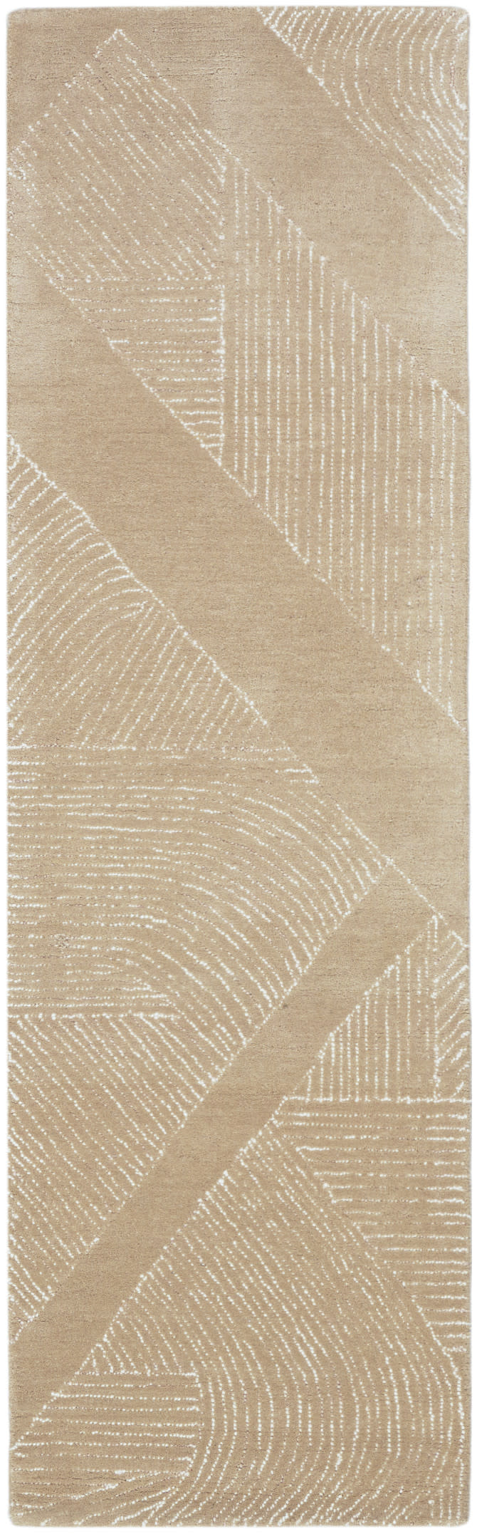 DKNY Pure Patterns PRN01 Camel Contemporary Hand Tufted Rug