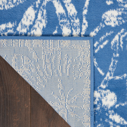 Nourison Home Whimsicle Blue Contemporary