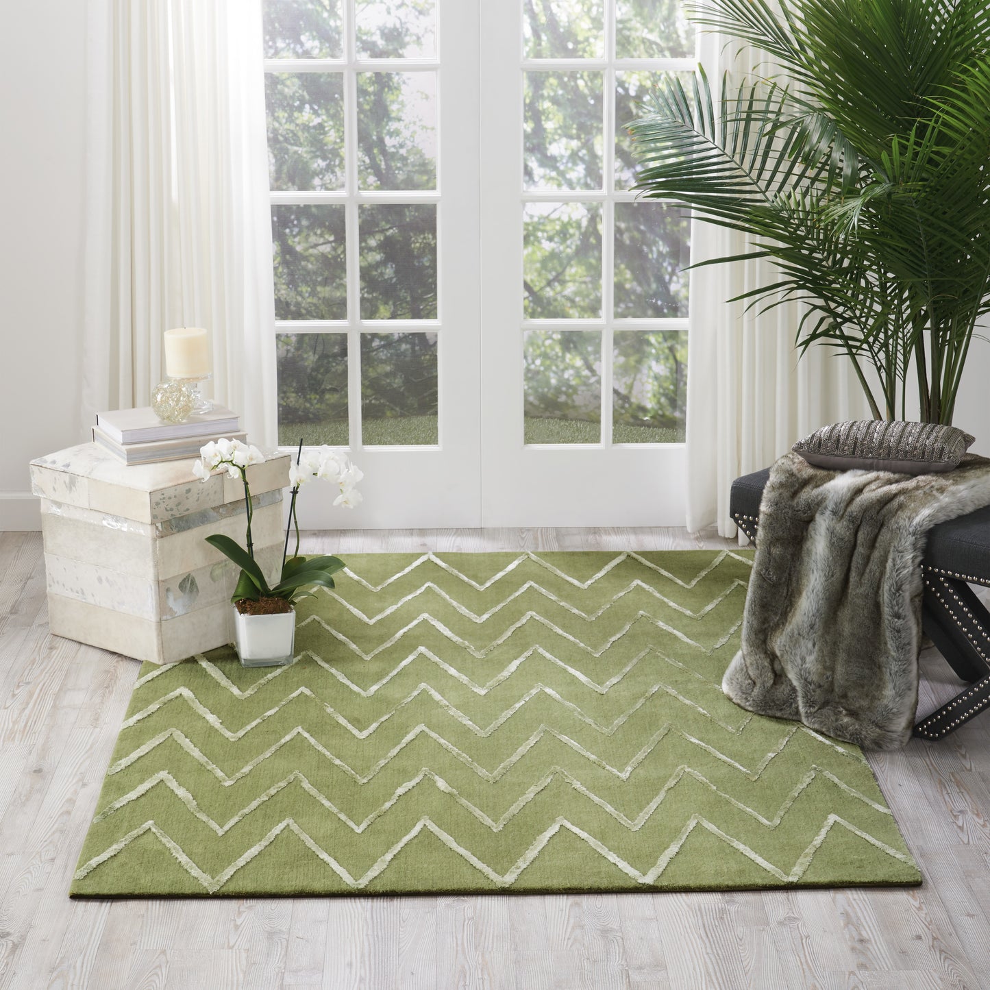 Nourison Home Vita Kiwi Contemporary