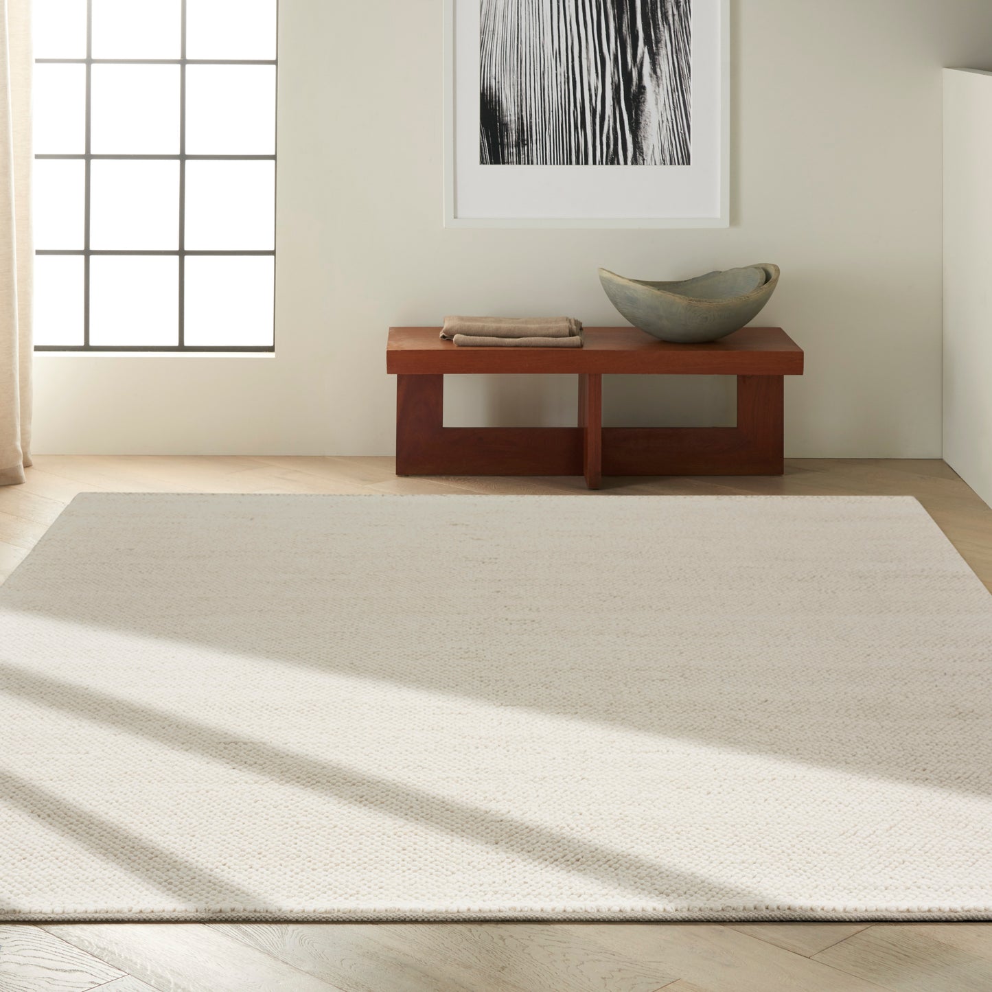 Calvin Klein Textured Dots Cream Contemporary