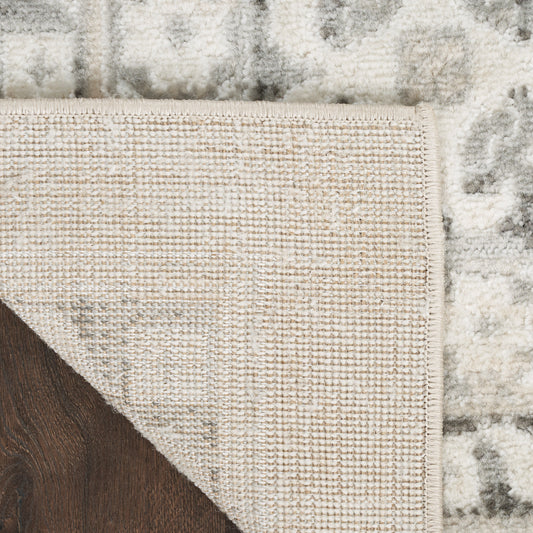 Nourison Home Serenity Home Ivory Grey Traditional