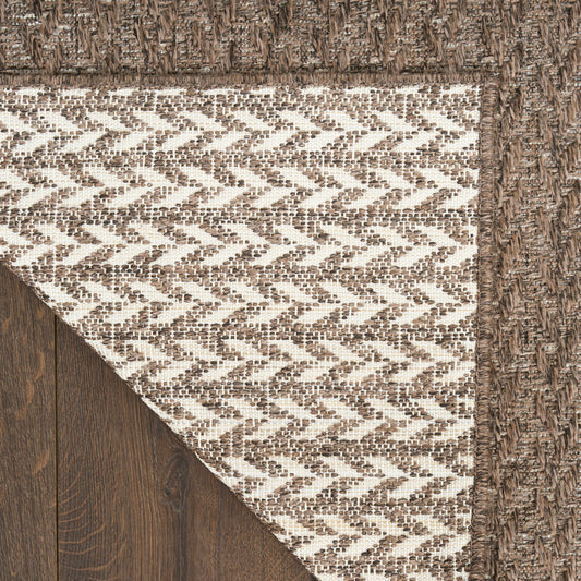 Nourison Home Tulum Brown Contemporary