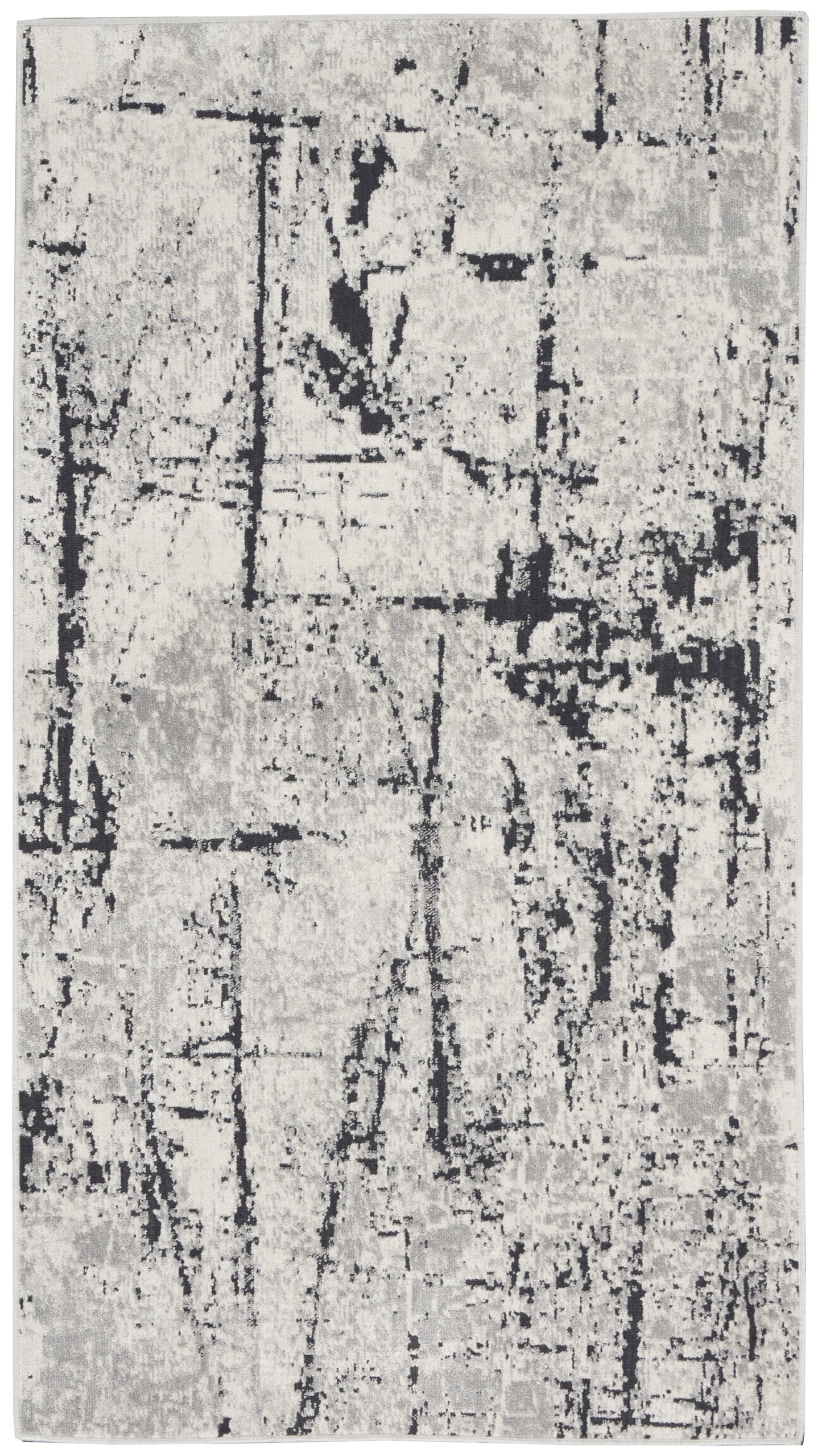 Calvin Klein CK970 Vapor CK972 Ivory Grey Contemporary Power-loomed Rug