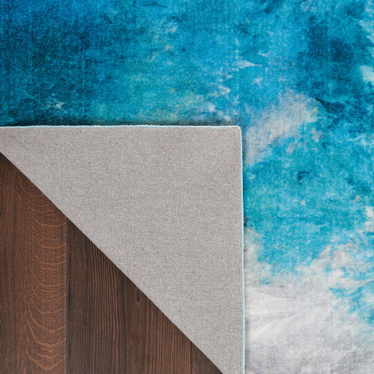 Nourison Home Le Reve Seafoam Contemporary
