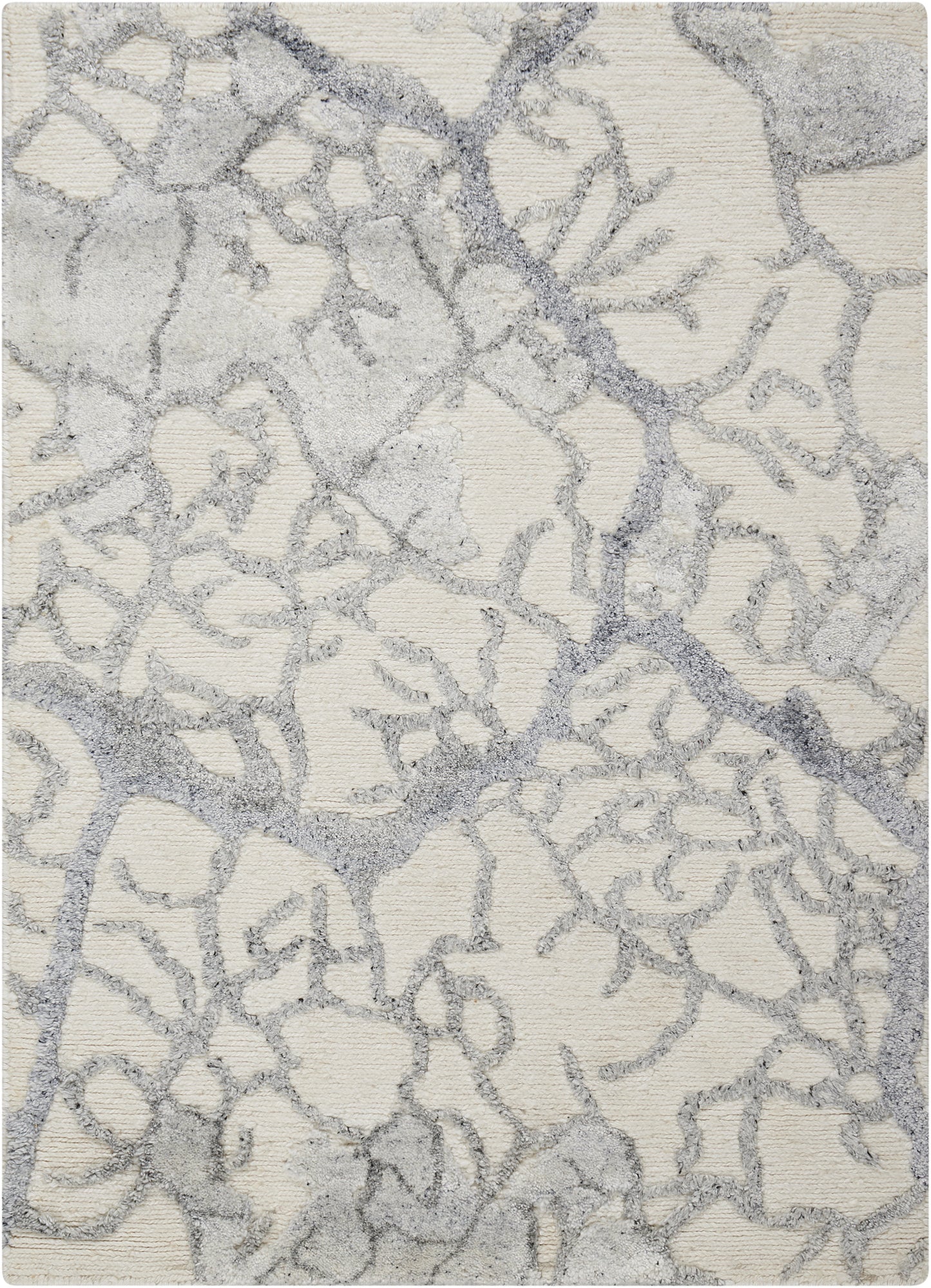 Nourison Home Divine DIV06 Ivory Contemporary Hand Knotted Rug