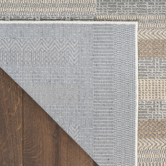 Nourison Home Nordic Grey Multicolor Contemporary
