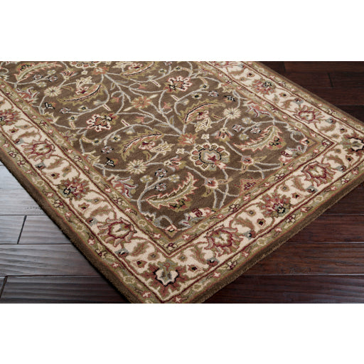 Surya Caesar CAE-1003 Dark Brown Traditional Tufted Rug