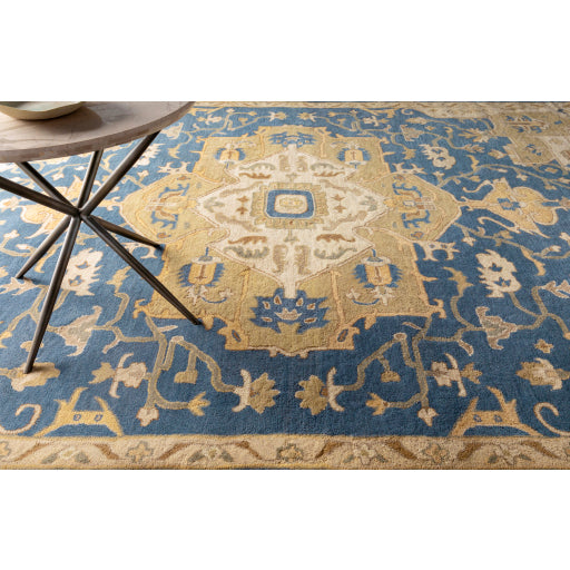 Surya Caesar CAE-1145 Ink Blue Traditional Tufted Rug