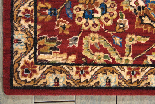 Nourison Home Timeless Red Traditional