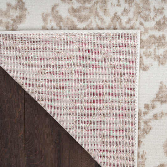 Nourison Home Jubilant Ivory Beige Transitional