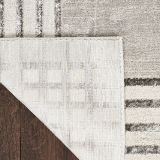 Nourison Home Desire Grey Silver Contemporary