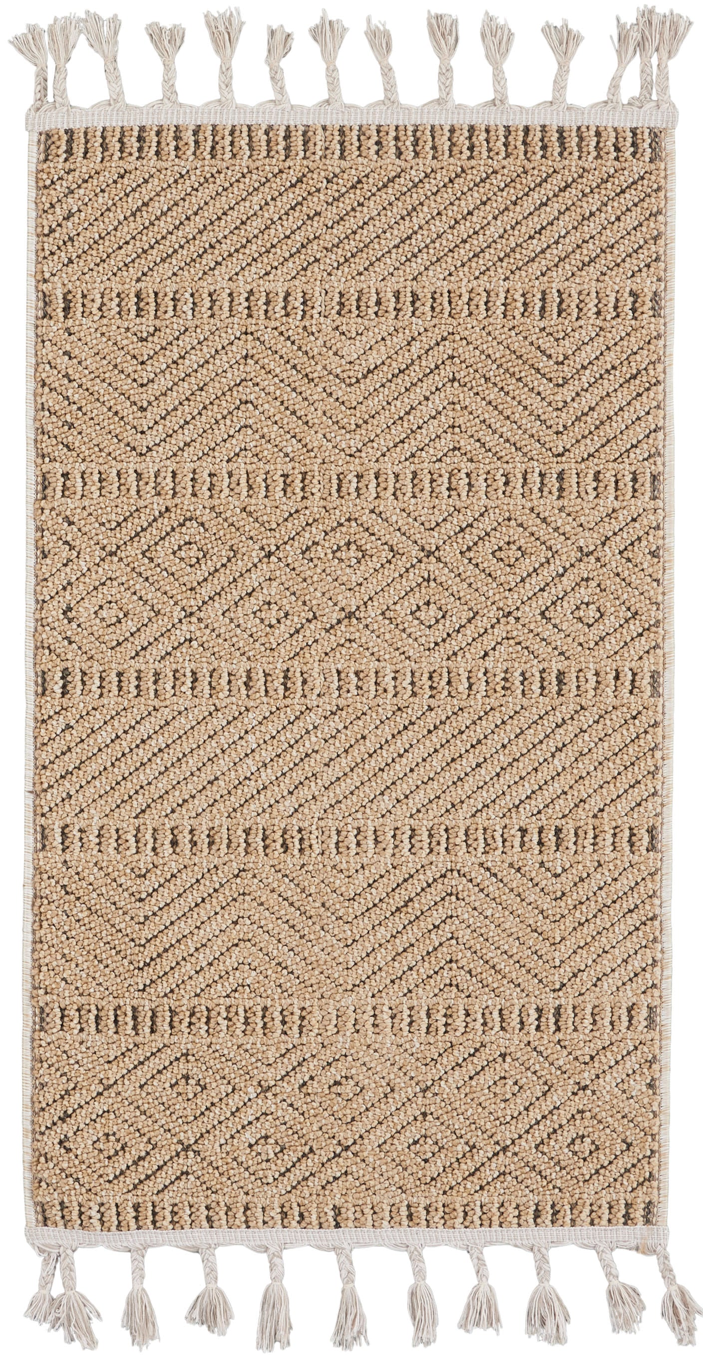 Nourison Home Paxton PAX06 Mocha Contemporary Power-loomed Rug