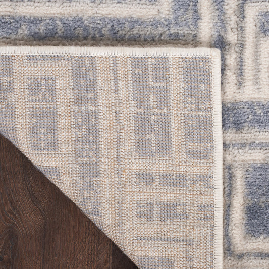 Nourison Home Serenity Home Blue Ivory Transitional