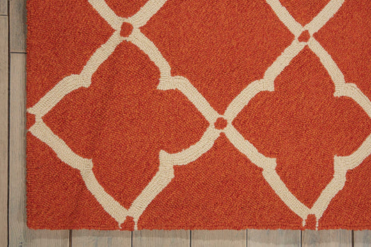 Nourison Home Portico Orange Contemporary