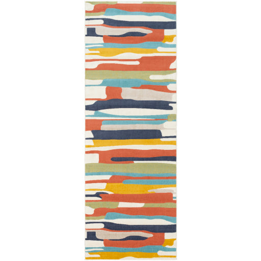 Surya City CIT-2339 Orange Modern Machinemade Rug