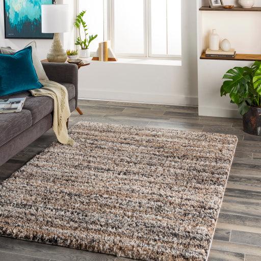 Surya Capella Shag CPS-2307 Light Brown Modern Machinemade Rug