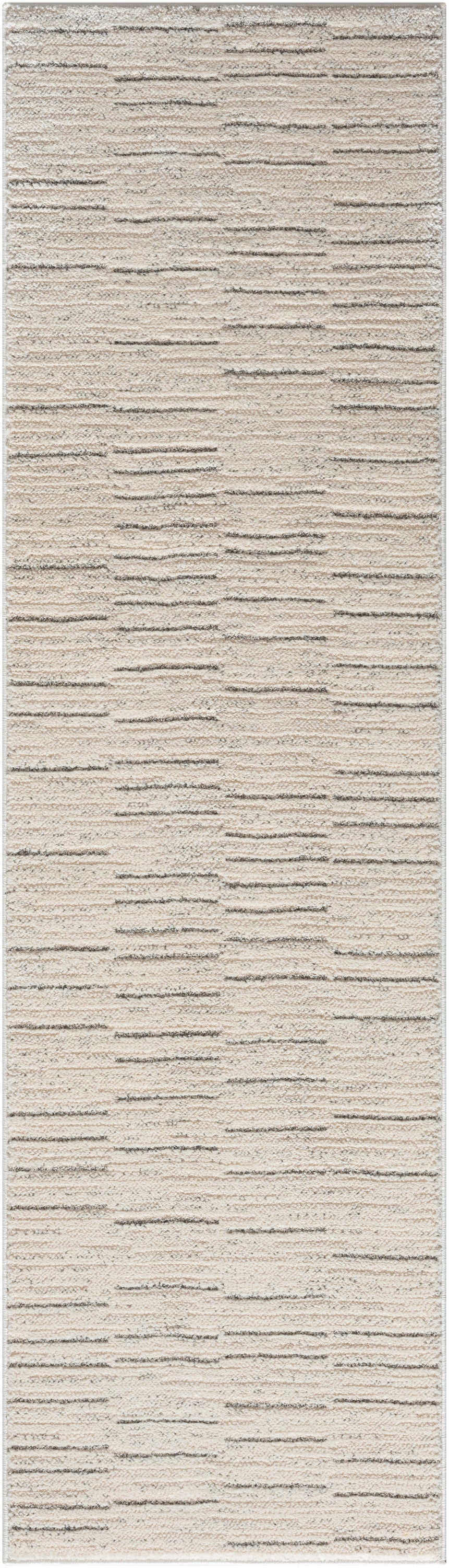 Nourison Home Andes AND02 Ivory Grey Contemporary Power-loomed Rugs