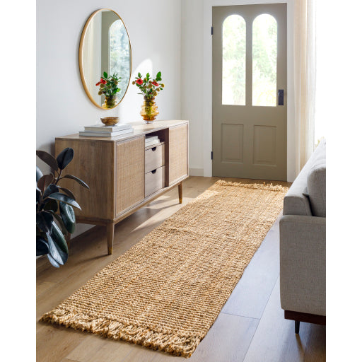 Surya Chunky Naturals CYT-2300 Light Brown Cottage Woven Rug