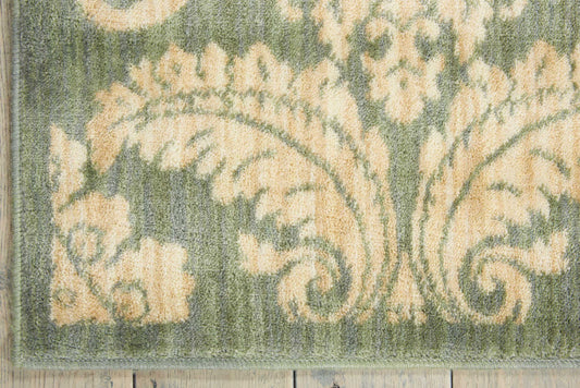Nourison Home Aristo Blue Ivory Transitional