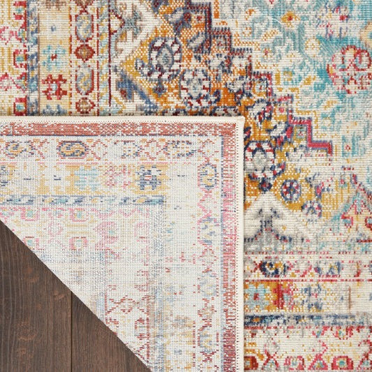 Nourison Home Vintage Kashan Multicolor Traditional