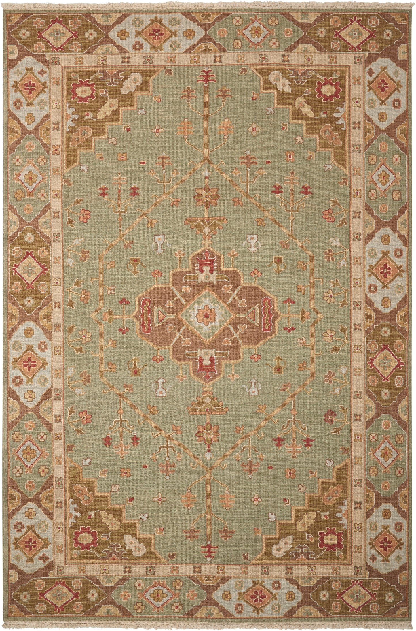 Nourison Home Nourmak S205 Jade Traditional Woven Rug
