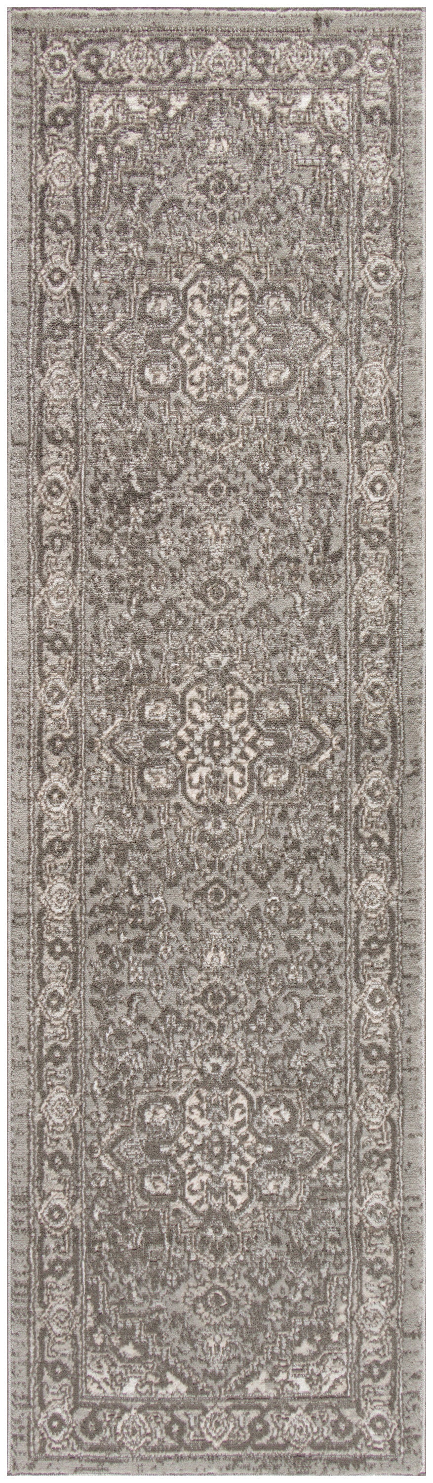 Nourison Home Quarry QUA05 Grey Transitional Power-loomed Rugs