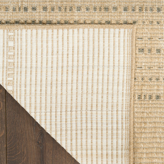 Nourison Home Tulum Taupe Contemporary