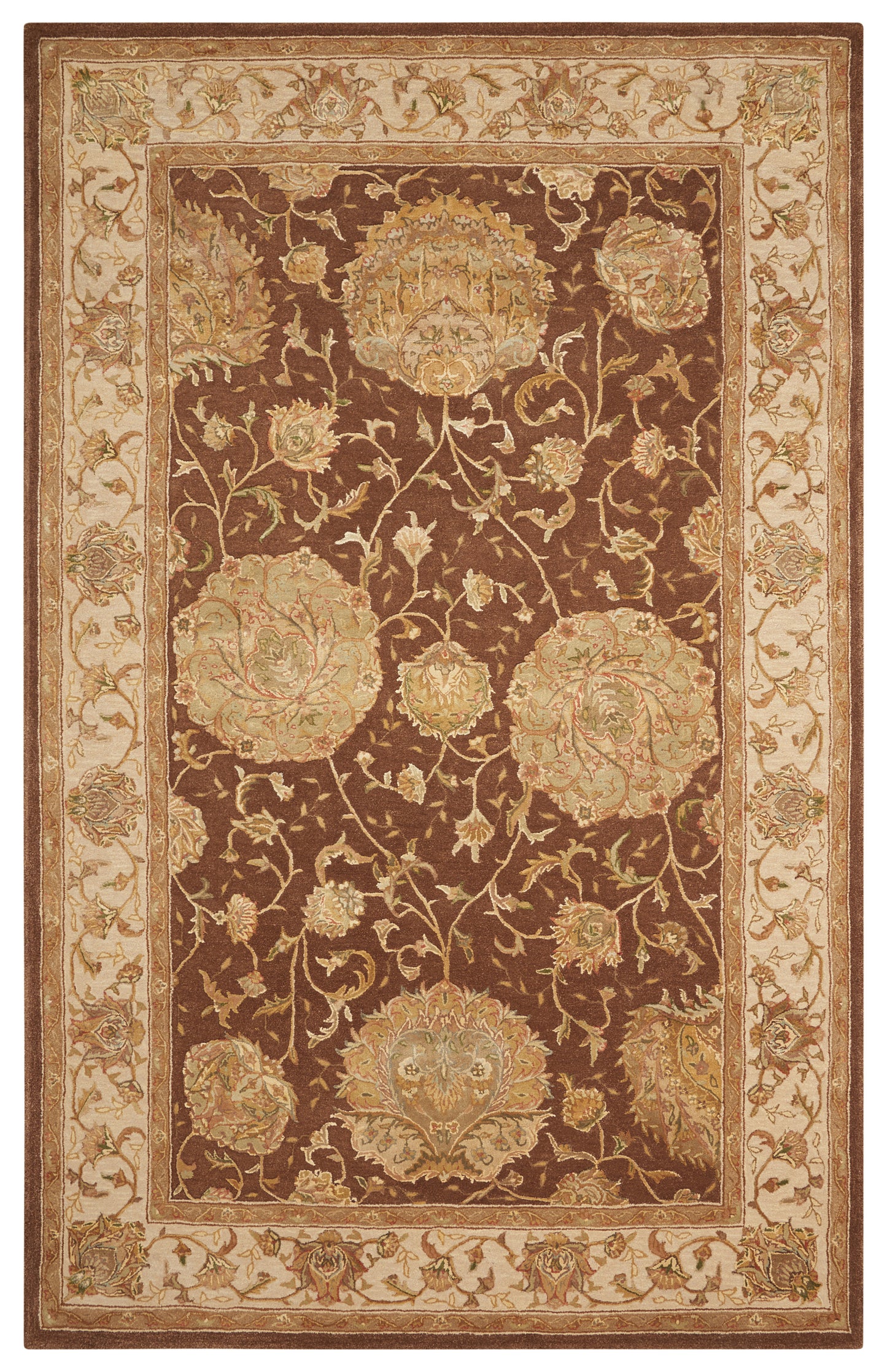 Nourison Home Nourison 3000 3106 Brown Traditional Tufted Rug