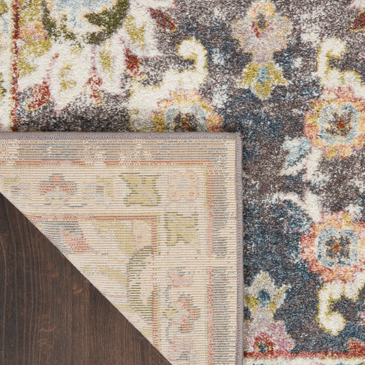 Nourison Home Soraya Charcoal Multi Transitional