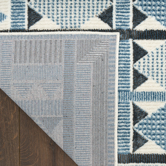 Nourison Home Nordic Blue Contemporary