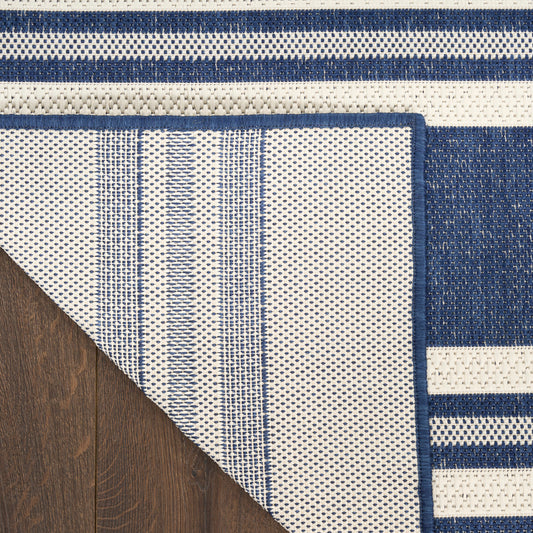 Nourison Home Horizon Indoor/Outdoor Navy Contemporary