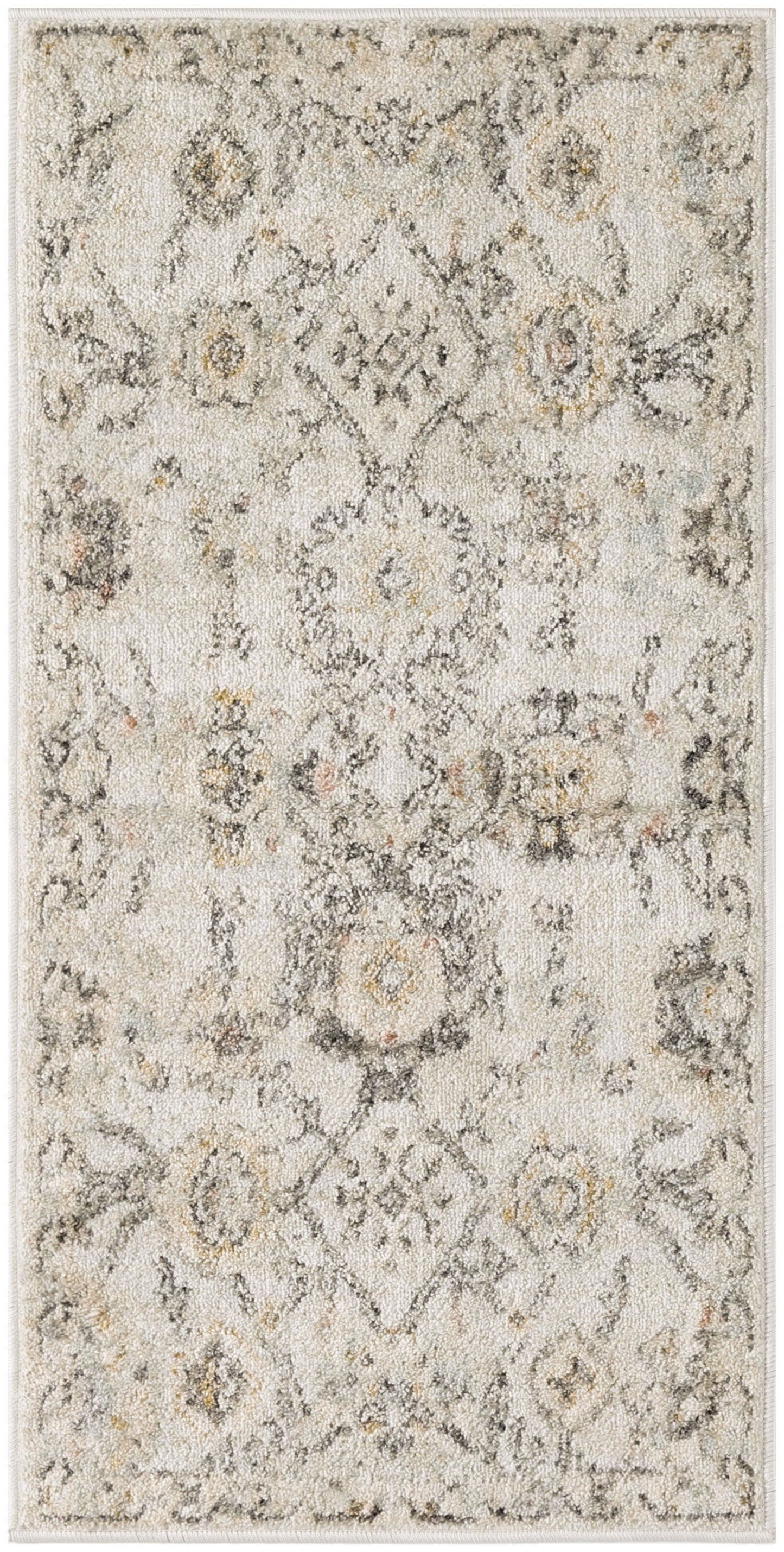 Nourison Home Oushak Home OUS01 Grey Traditional Loom-woven Rug