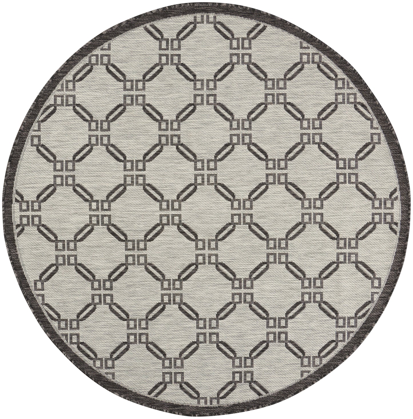 Nourison Home Country Side CTR02 Ivory Charcoal Transitional Power-loomed Rug