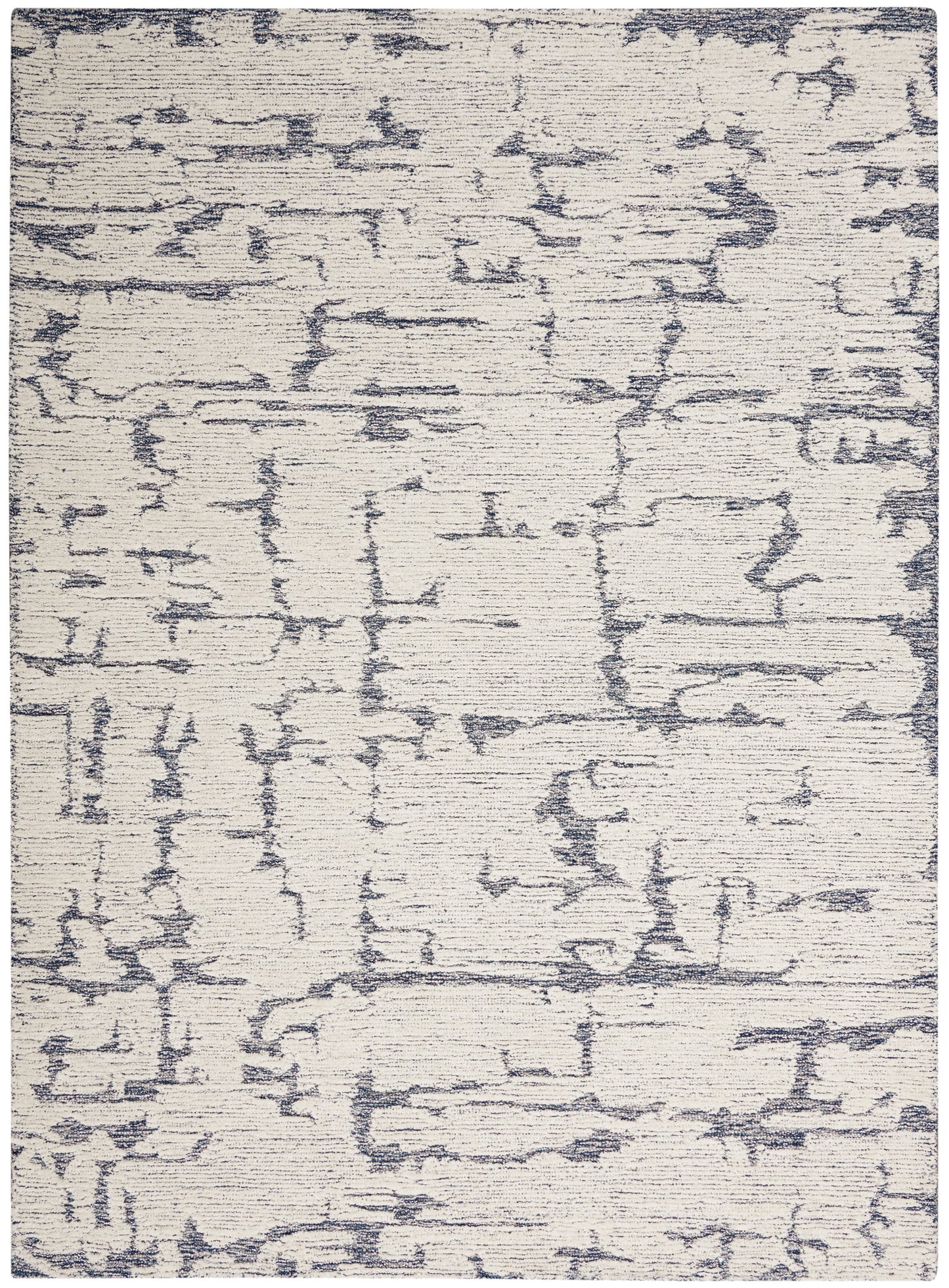 Calvin Klein CK009 Sculptural SCL01 Blue Contemporary Hand Tufted Rug
