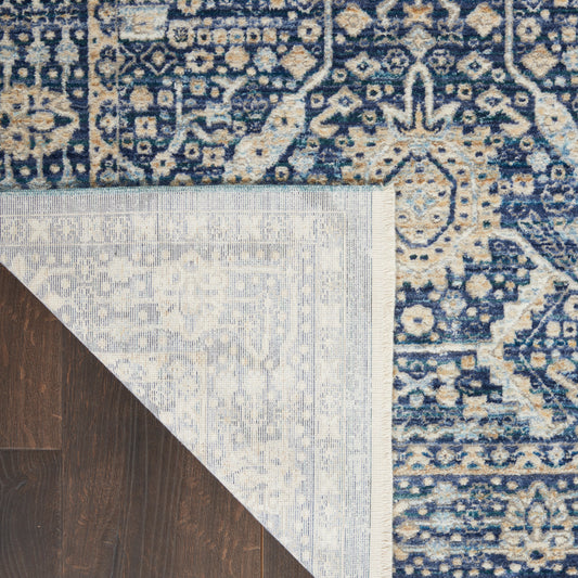 Nourison Home Lustrous Weave Blue