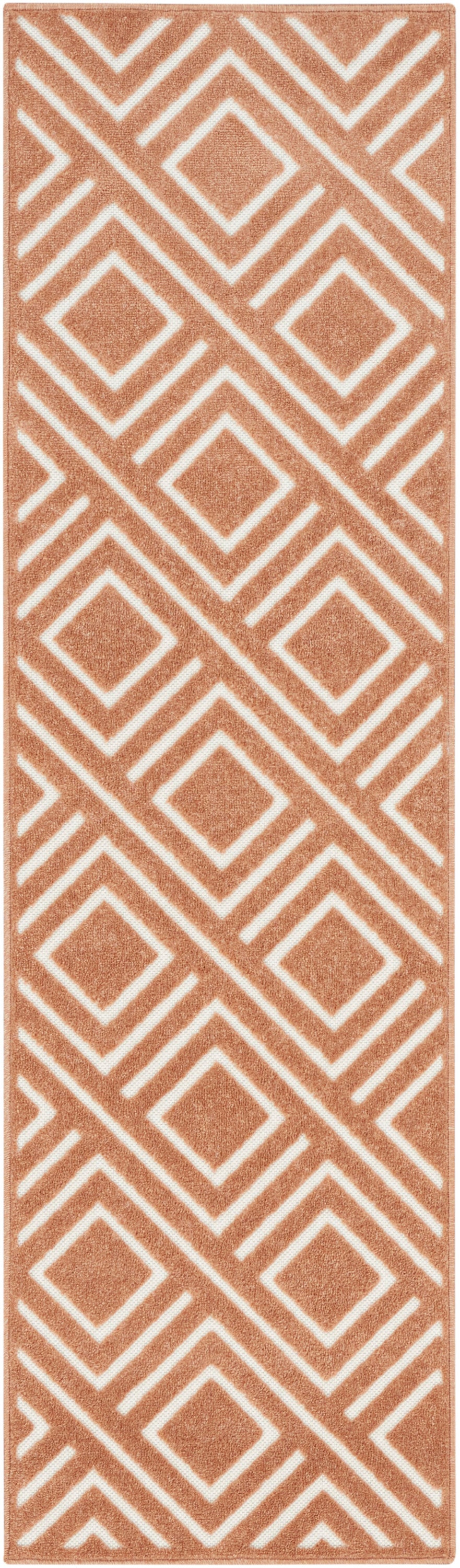 Nourison Home Care Free CAF03 Copper Contemporary Loom-woven Rug