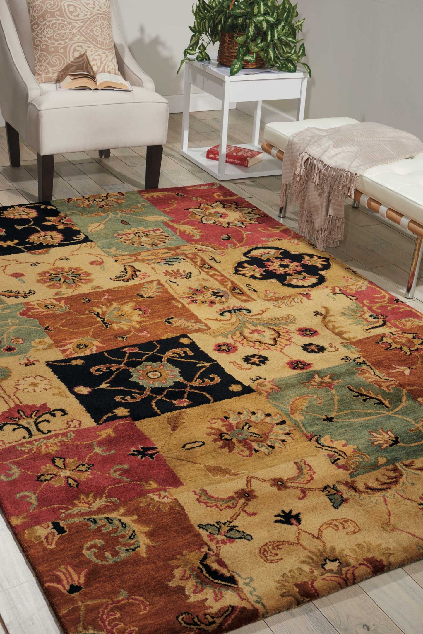 Nourison Home Jaipur Multicolor Transitional