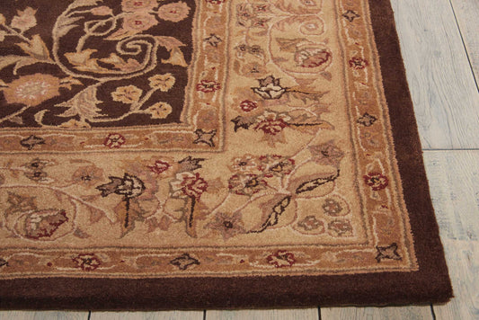 Nourison Home Heritage Hall Brown Traditional
