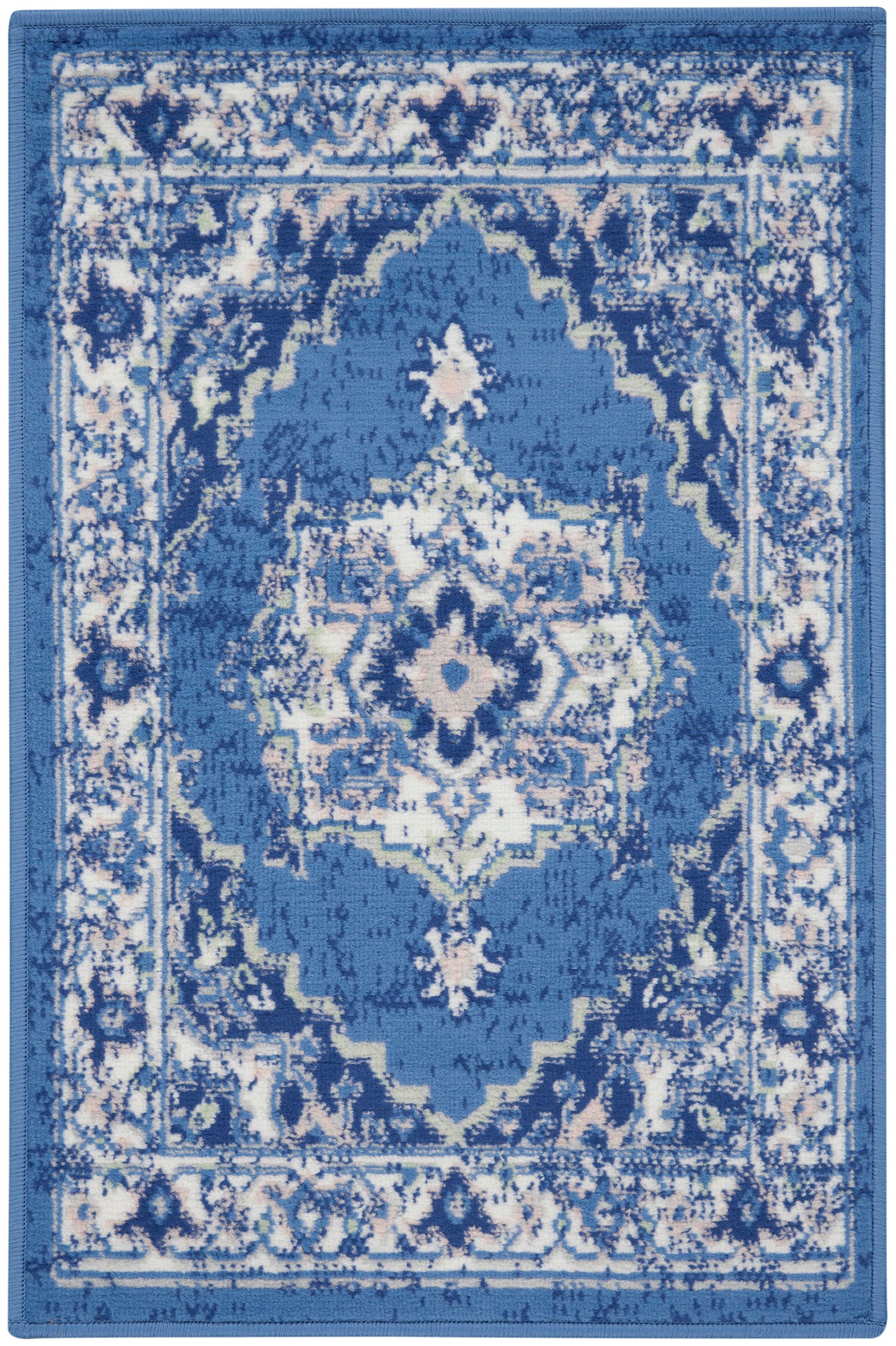 Nourison Home Whimsicle WHS03 Navy Transitional Power-loomed Rug