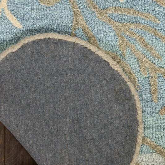 Nourison Home Waterside Blue Contemporary
